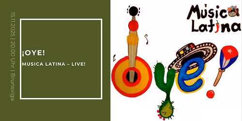 \u00a1OYE! | Musica Latina \u2013 live!