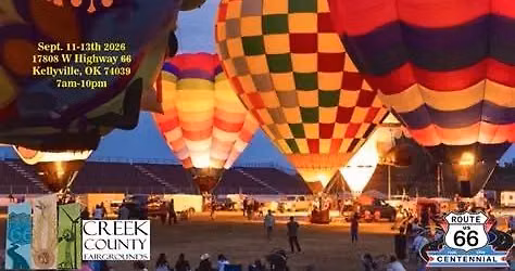 Rt. 66 Balloon Festival - 3 Day Pass at Route 66 Fairgrounds - Joplin