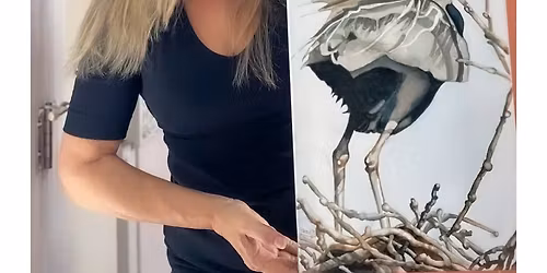 Watercolor Painting on Canvas with Kristen Dorsey\u2014Ditch the frame!!