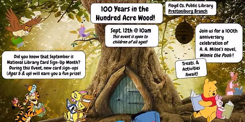 "100 Years in the Hundred Acre Wood" Celebration!