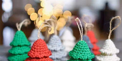 Beginner Crochet - Rustic Christmas Tree Ornament