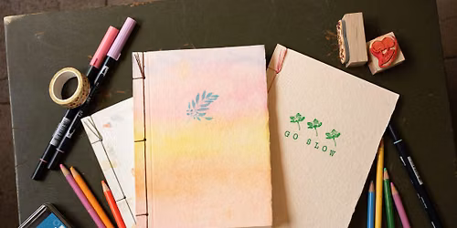 Bind a Handmade Paper Journal