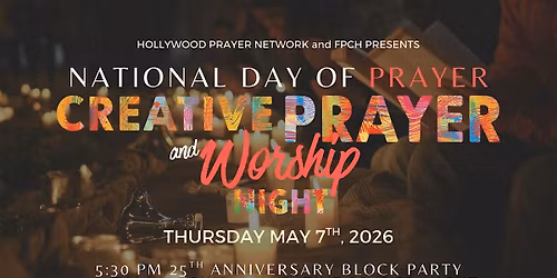 2026 HOLLYWOOD NATIONAL DAY OF PRAYER CELEBRATION