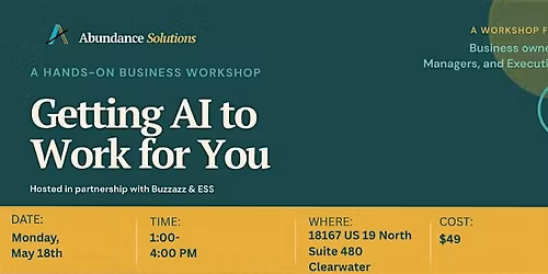 Getting AI to Work for You