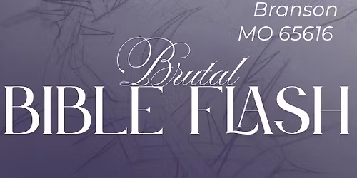 \u271d\ufe0f BRUTAL BIBLE FLASH \ud83d\udd25