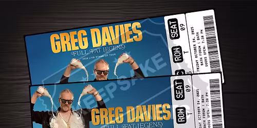 Greg Davies Bath Tickets