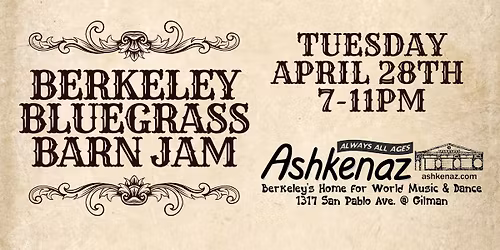 Berkeley Bluegrass Barn Jam