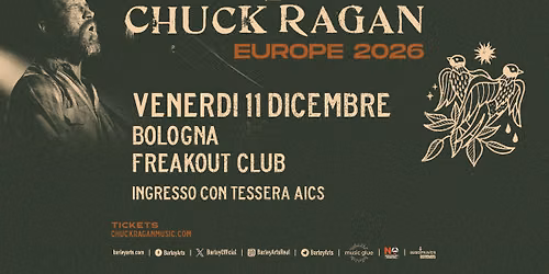 Chuck Ragan | Europe 2026 | Live in Bologna