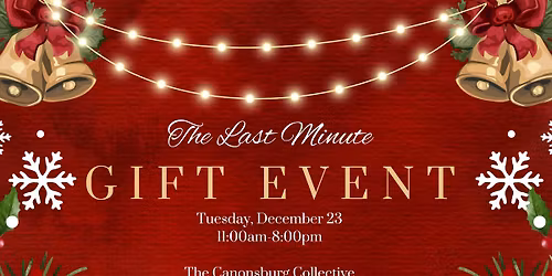 The Last Minute Gift Event