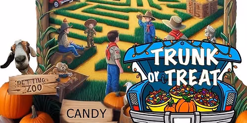Trunk or Treat, Corn Maze, & Campfire