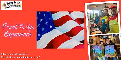 Tampa Paint Party - American Flag