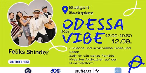 ODESSA VIBE \u2013 Festival der j\u00fcdisch-ukrainischen Kultur