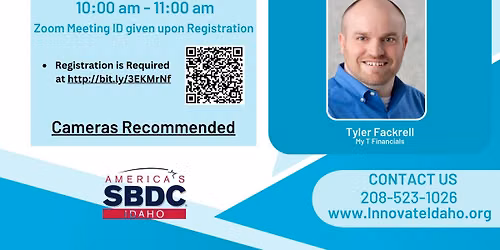 August Business Learning Webinar: Bookkeeping Basics