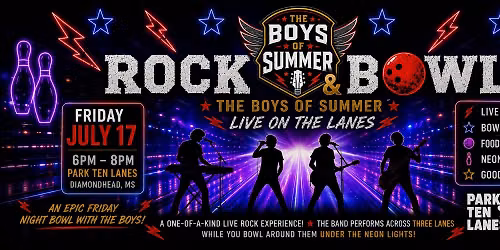 Rock & Bowl - Bowling with the Boys of Summer