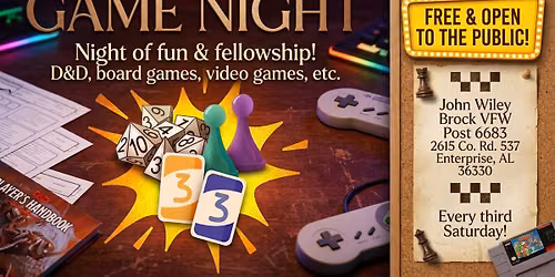 Family Night - Games, Campfire, Flag Retirement