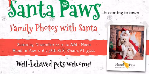 Santa Paws Pet Photos