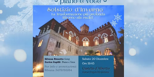 Bagno di Gong Piano e Voce Solstizio d'Inverno "La Trasformazione pi\u00f9 Profonda, Ritorno alle Radici"