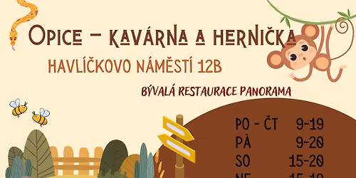 Otev\u00edra\u010dka a narozeniny v Opi\u010d\u00ed herni\u010dce MA\u0160KARN\u00cd