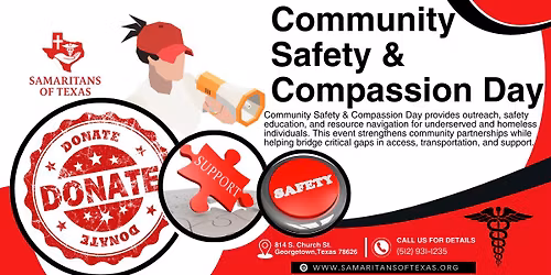 Community Safety & Compassion Day \u2013 Serving the Underserved & Homeless
