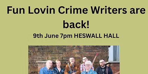 Fun Lovin Crime Writers are back