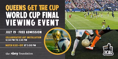 Queens Get The Cup: World Cup Viewing Event