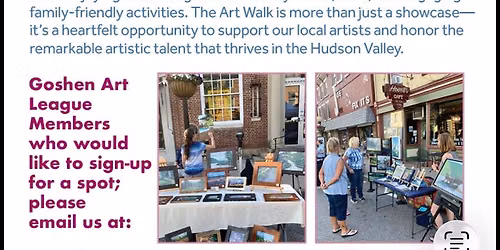 Goshen Art Walk with Judith Tulloch Band