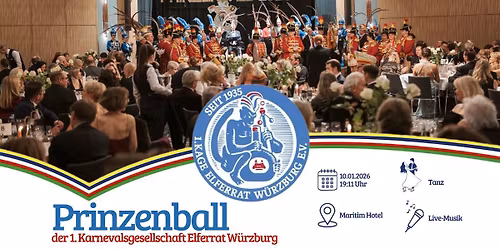 Prinzenball der 1.KaGe Elferrat
