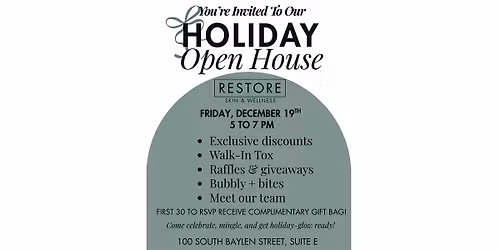Restore Skin & Wellness Open House- Pensacola