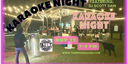 Karaoke Night: Black Friday (with DJ Scott Sain