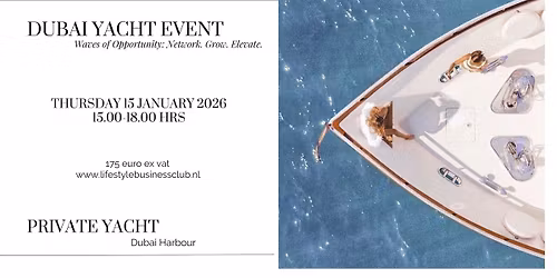 Dubai Private Yacht Networking Event