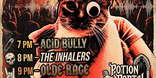 The Inhalers, Olde Rage and Acid Bully