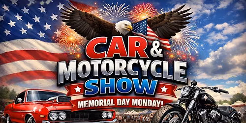 Car & Motorcycle Show | Memorial Day Weekend at Poopy's