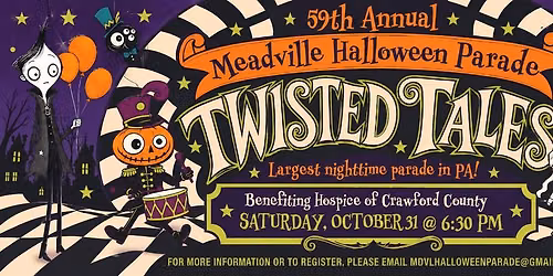 59th Annual Meadville Halloween Parade- Twisted Tales