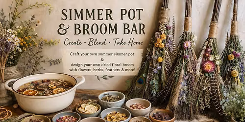 Simmer Pot & Broom Bar