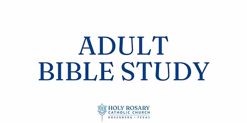 Adult Bible Study