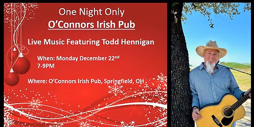 Live Music by Todd Hennigan