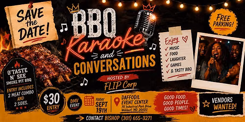 BBQ Karaoke & Conversations