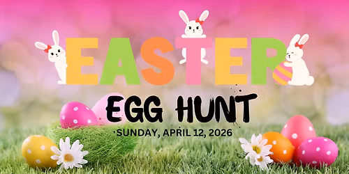 Train Ride, Easter Egg Hunt with Crafts and Petting Zoo at WGHSEA