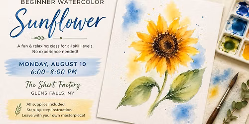 Save the Date! The next watercolor class with Nicole! August 10th...