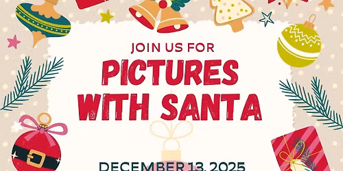 Pictures with Santa Claus!  Co-sponsored by the Defreestville Fire Department & North Greenbush PBA