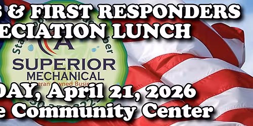 Veterans & First Responders Appreciation Lunch