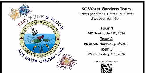 KC Water Gardens Tour 2026
