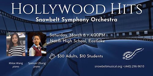 Snowbelt Symphony: Hollywood Hits