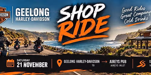 GH-D - November Shop Ride - Aireys Inlet