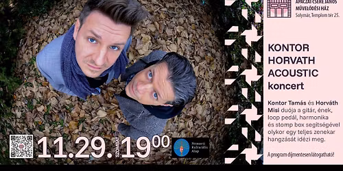 KONTOR - HORVATH ACOUSTIC koncert