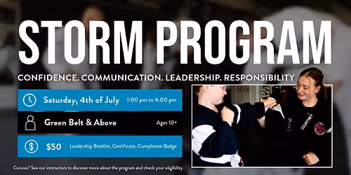 Storm Program Seminar\u26a1
