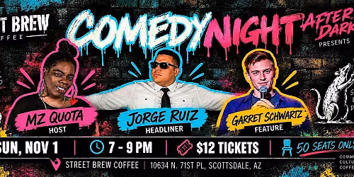 Copy of Comedy Night - Street Brew After Dark