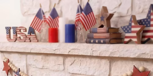 DIY Workshop: Create a Beaded Patriotic Garland - May 13th (6:30pm-8:30pm)