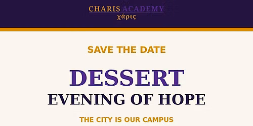 Dessert Evening of Hope