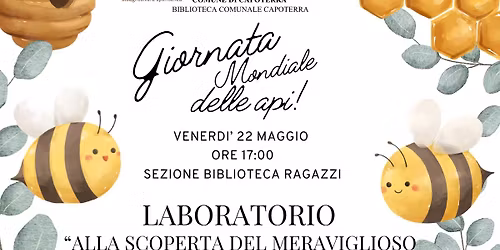 Giornata mondiale delle api \ud83d\udc1d 